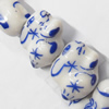 Ceramics Jewelry Beads, Rabbit 17x14mm, Sold by Group
