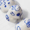 Ceramics Jewelry Beads, Pig 18x12mm, Sold by Group