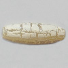 Crackle Acrylic Beads, Tube 30x10mm Sold by bag 