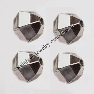 Jewelry findings, CCB plastic Beads, Faceted Round 12mm Hole:2mm, Sold by Bag