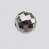 Jewelry findings, CCB plastic Beads, Faceted Round 14mm Hole:3mm, Sold by Bag