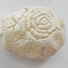 Crackle Acrylic Beads, Carve Nugget 24x21mm Sold by bag 