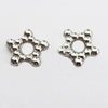 Jewelry findings, CCB plastic Beads, Flower 9mm Hole:3mm, sold By Bag