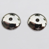 Jewelry findings, CCB plastic Beads, Flat Round 8mm Hole:1mm, sold By Bag