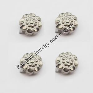Jewelry findings, CCB plastic Beads, 9mm Hole:1.5mm, Sold by Bag