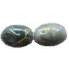 Painted Spray-paint Acrylic Beads, Oval 10x7mm, Sold by Bag