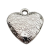 Jewelry findings, CCB plastic Pendants, Heart 25x24mm Hole:3mm, Sold by Bag