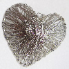 Iron Thread Component Handmade Lead-free, 48x54mm Hole:4mm Sold by Bag