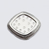 Jewelry findings, CCB plastic Beads, Diamond 20x18mm Hole:1mm, Sold by Bag