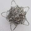 Iron Thread Component Handmade Lead-free, 50mm Sold by Bag