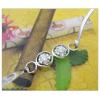 Sterling Silver European style Bracelets, with Zircon, Length:7.1 Inch, Sold by PC