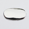 Jewelry findings, CCB plastic Beads, Flat Oval 30x18mm Hole:2mm, Sold by Bag