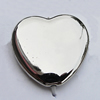 Jewelry findings, CCB plastic Beads, Heart 29x30mm Hole:2mm, Sold by Bag