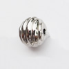 Jewelry findings, CCB plastic Beads, Round 14mm Hole:3mm, Sold by Bag
