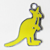 Zinc Alloy Enamel Pendant, Animal 20x26mm Hole:2mm, Sold by Group