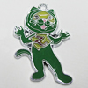 Zinc Alloy Enamel Pendant, Animal 32x21mm Hole:1mm, Sold by Group