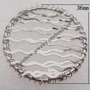 Iron Thread Component Handmade Lead-free, 36mm Sold by Bag