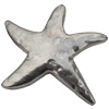 Pendant Zinc Alloy Jewelry Findings Lead-free , Star 58x9mm Sold by Bag