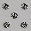 Spacer Zinc Alloy Jewelry Findings Lead-free , 9mm Hole:1.5mm Sold by Bag