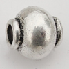 Bead Zinc Alloy Jewelry Findings Lead-free , Lantern 8x8mm, Hole:3mm Sold by Bag