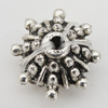 European Style Beads Zinc Alloy Jewelry Findings Lead-free, 12mm, Hole:1mm Sold by Bag