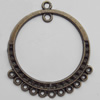 Connector, Lead-free Zinc Alloy Jewelry Findings, 27x31mm Hole=1mm, Sold by Bag