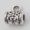 Pendant Zinc Alloy Jewelry Findings Lead-free, 8x8mm Hole:2mm Sold by KG