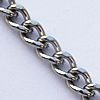 Iron Jewelry Chains, Lead-free Link's size:3.5x2.5mm, thickness:0.6mm, Sold by Group  