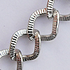 Iron Jewelry Chains, Lead-free Link's size:9x7.3mm, thickness:5.5mm, Sold by Group  