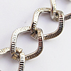 Iron Jewelry Chains, Lead-free Link's size:11.6x9.5mm, thickness:1.9mm, Sold by Group  