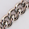 Iron Jewelry Chains, Lead-free Link's size:5.9x4.5mm, thickness:1.1mm, Sold by Group  