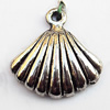 Pendant, Lead-free Zinc Alloy Jewelry Findings, Sector 19x19mm Hole:1.5mm, Sold by Bag