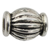 Bead Zinc Alloy Jewelry Findings Lead-free, Lantern 10x8mm, Hole:3mm Sold by Bag