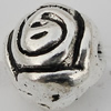 Bead Zinc Alloy Jewelry Findings Lead-free, 7x7mm, Hole:1mm Sold by Bag