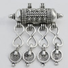 Connector Zinc Alloy Jewelry Findings Lead-free, 48x43mm, Hole:2mm Sold by Bag