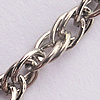 Iron Jewelry Chains, Lead-free Link's size:4.1x3.1mm, thickness:0.6mm, Sold by Group  