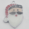  Zinc Alloy Jewelry Findings, Christmas Charm/Pendant,  50x23mm Hole:2mm Sold by Bag