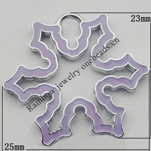  Zinc Alloy Jewelry Findings, Christmas Charm/Pendant,  23x25mm Sold by Bag