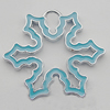  Zinc Alloy Jewelry Findings, Christmas Charm/Pendant,  23x25mm Sold by Bag