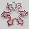  Zinc Alloy Jewelry Findings, Christmas Charm/Pendant,  23x25mm Sold by Bag
