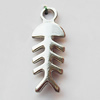 Pendant, Lead-free Zinc Alloy Jewelry Findings, 31x11mm Hole:3.5mm, Sold by Bag
