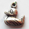 Pendant, Lead-free Zinc Alloy Jewelry Findings, Animal 17x16mm Hole:1.5mm, Sold by Bag