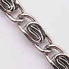 Iron Jewelry Chains, Lead-free Link's size:7x2.9mm, Sold by Group  