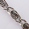 Iron Jewelry Chains, Lead-free Link's size:14.5x5.1mm, Sold by Group  
