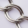 Iron Jewelry Chains, Lead-free Link's size:22.5x17mm, thickness:2mm, Sold by Group  