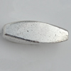 Bead Zinc Alloy Jewelry Findings Lead-free, 21x7mm, Hole:1mm Sold by Bag