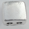Bead Zinc Alloy Jewelry Findings Lead-free, 9x8mm, Hole:2mm Sold by Bag