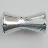 Bead Zinc Alloy Jewelry Findings Lead-free, 12x7mm, Hole:1.5mm Sold by Bag