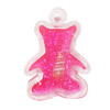 Resin Pendent, Bear 27x19mm Hole:2.5mm, Sold by Bag