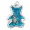 Resin Pendent, Bear 27x19mm Hole:2.5mm, Sold by Bag